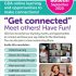 colourful cover of GDA's learning bulletin Sept 2020 'Get Connected'